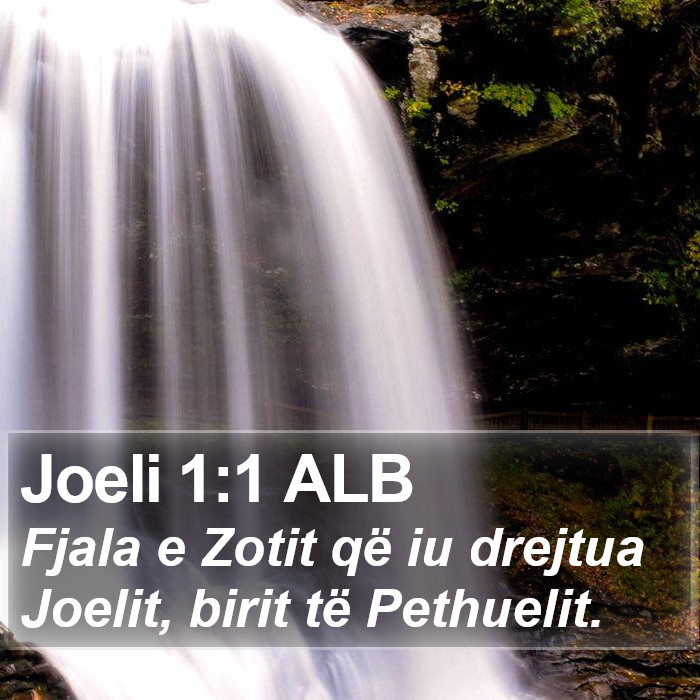 Joeli 1:1 ALB Bible Study