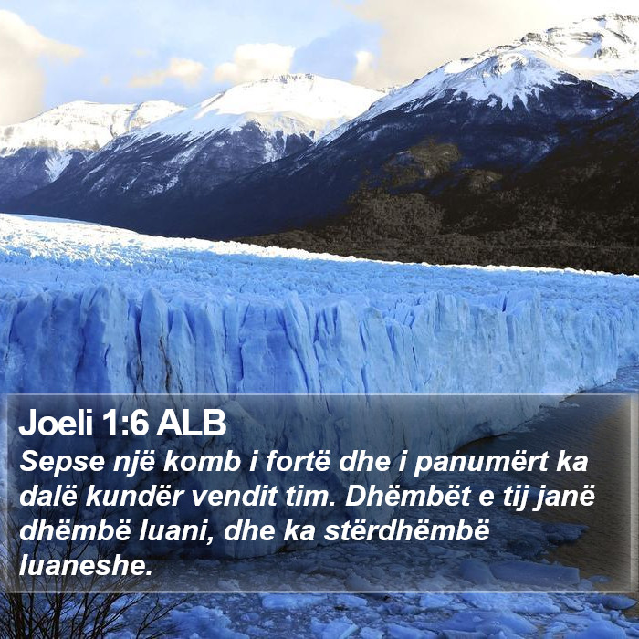 Joeli 1:6 ALB Bible Study