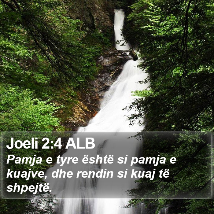 Joeli 2:4 ALB Bible Study