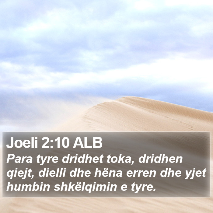 Joeli 2:10 ALB Bible Study