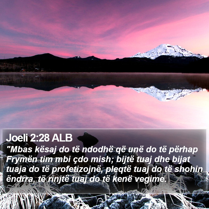 Joeli 2:28 ALB Bible Study