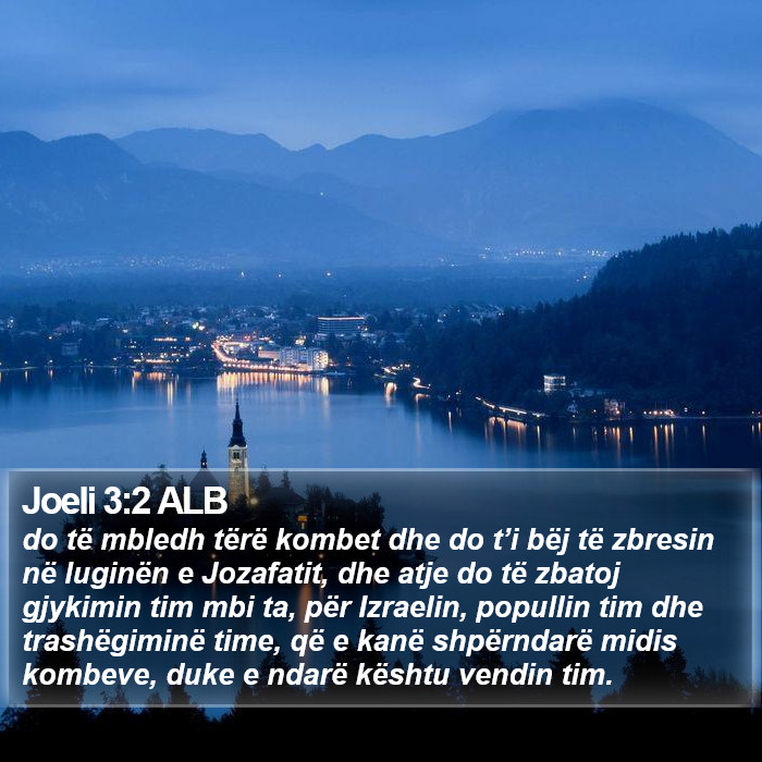 Joeli 3:2 ALB Bible Study