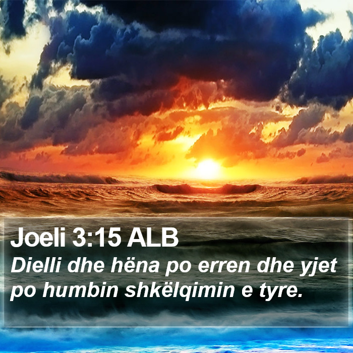 Joeli 3:15 ALB Bible Study