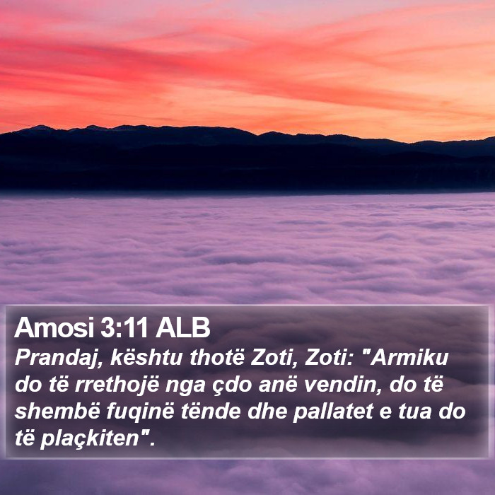 Amosi 3:11 ALB Bible Study