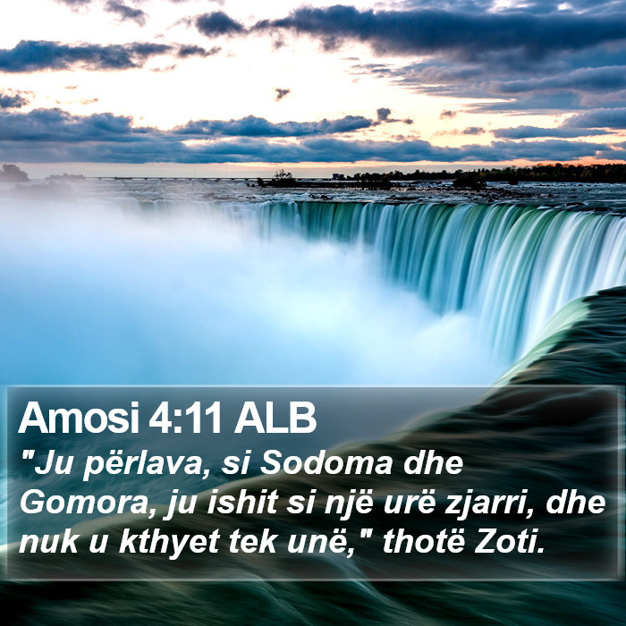 Amosi 4:11 ALB Bible Study