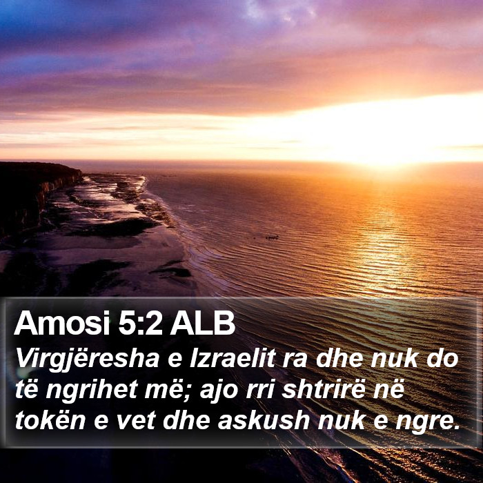 Amosi 5:2 ALB Bible Study
