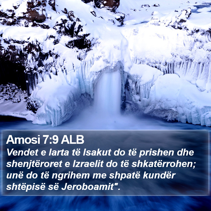 Amosi 7:9 ALB Bible Study