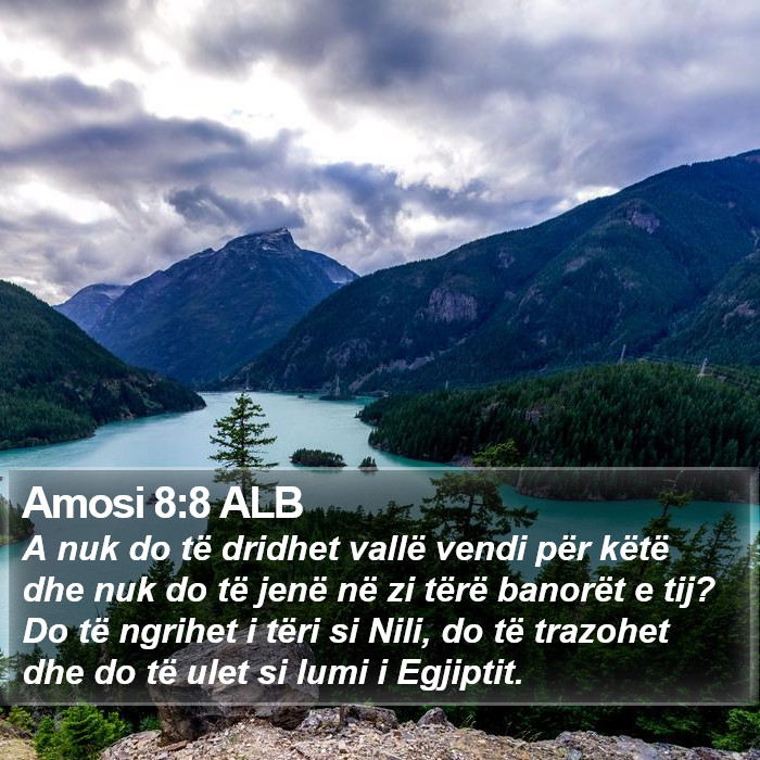 Amosi 8:8 ALB Bible Study