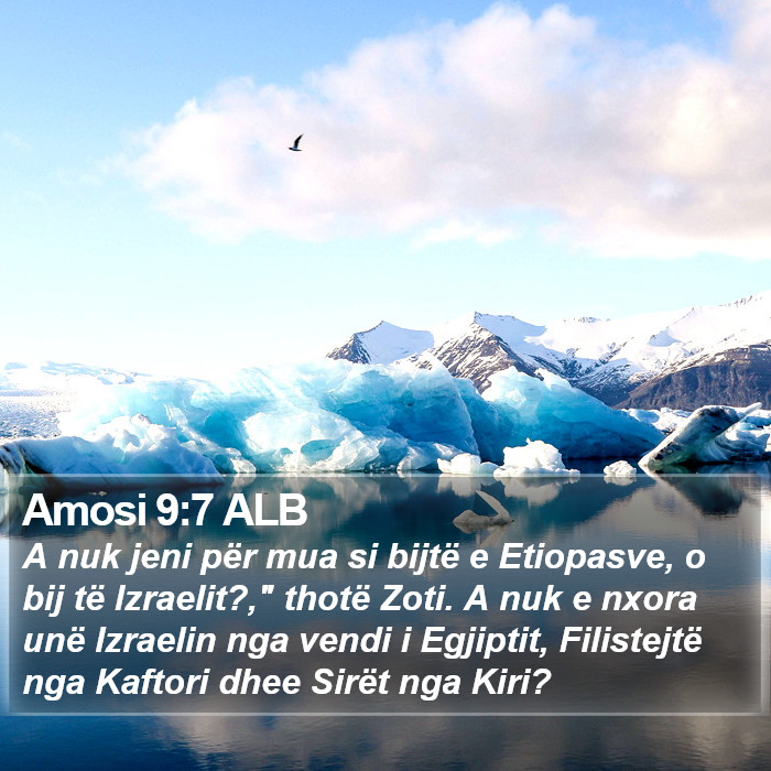 Amosi 9:7 ALB Bible Study
