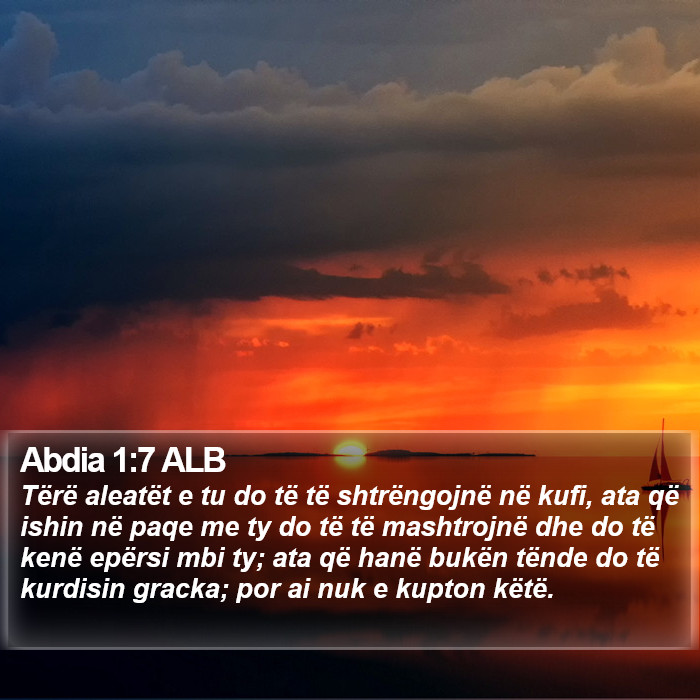 Abdia 1:7 ALB Bible Study