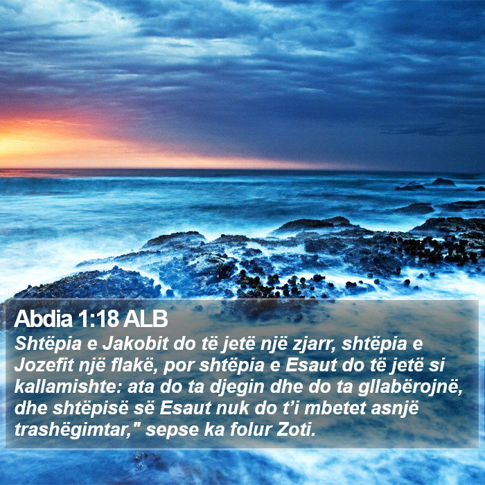 Abdia 1:18 ALB Bible Study