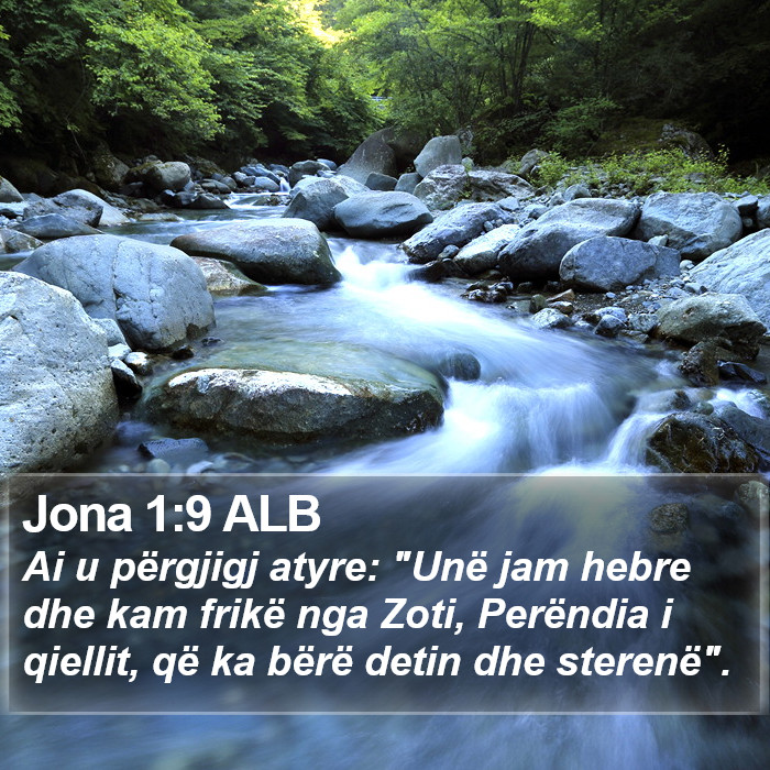 Jona 1:9 ALB Bible Study