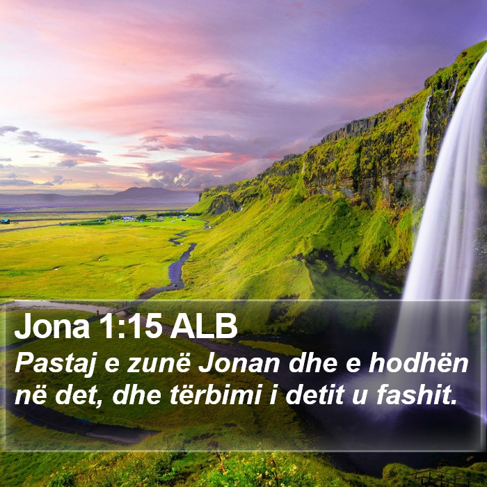 Jona 1:15 ALB Bible Study