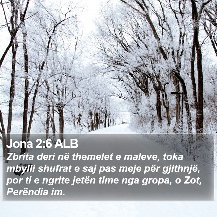 Jona 2:6 ALB Bible Study