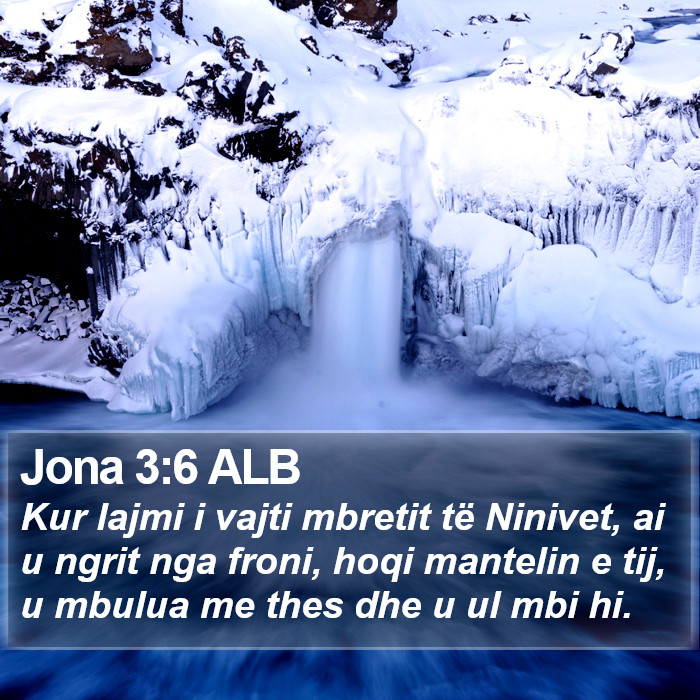 Jona 3:6 ALB Bible Study