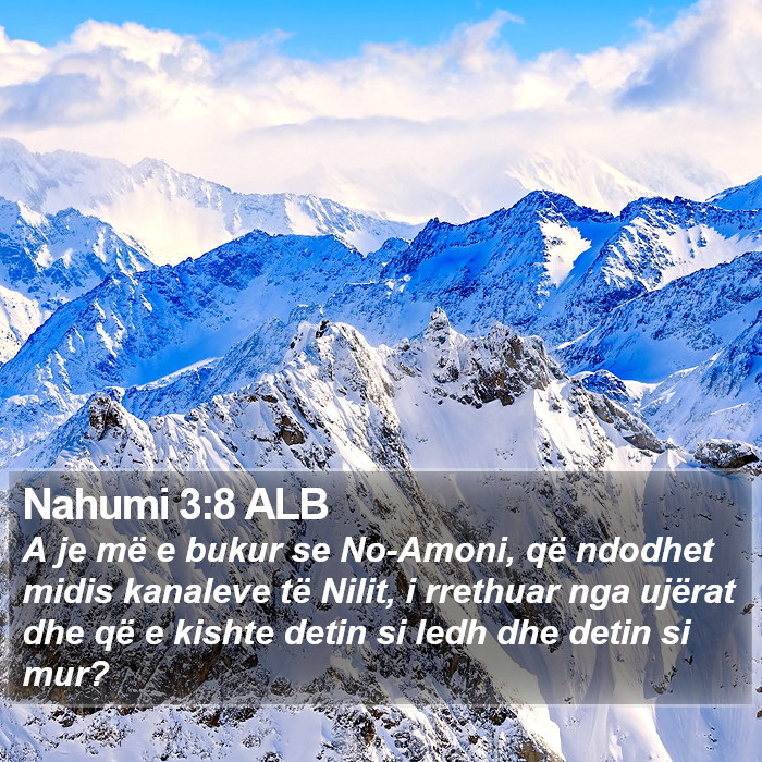 Nahumi 3:8 ALB Bible Study