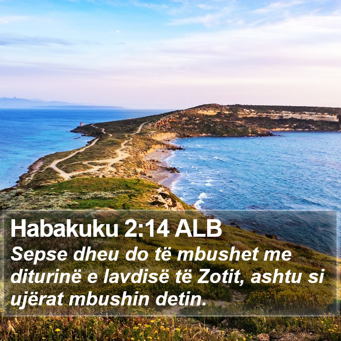 Habakuku 2:14 ALB Bible Study