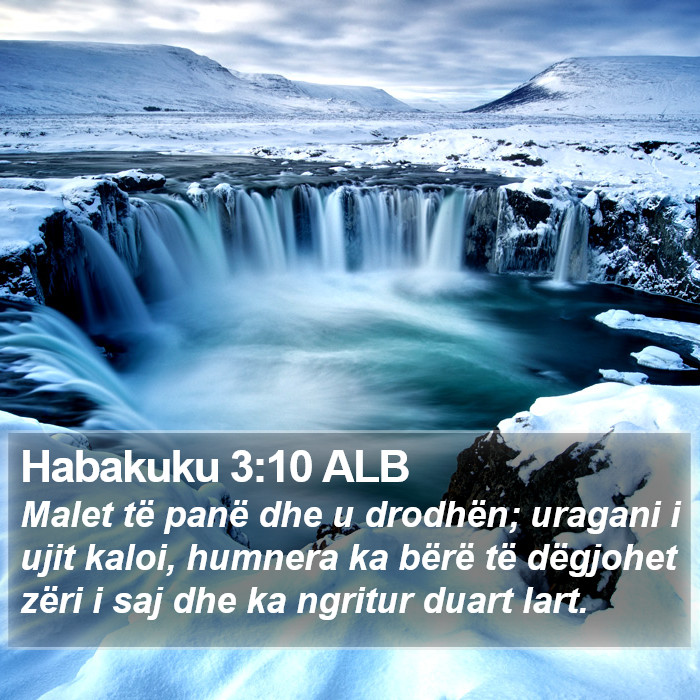 Habakuku 3:10 ALB Bible Study