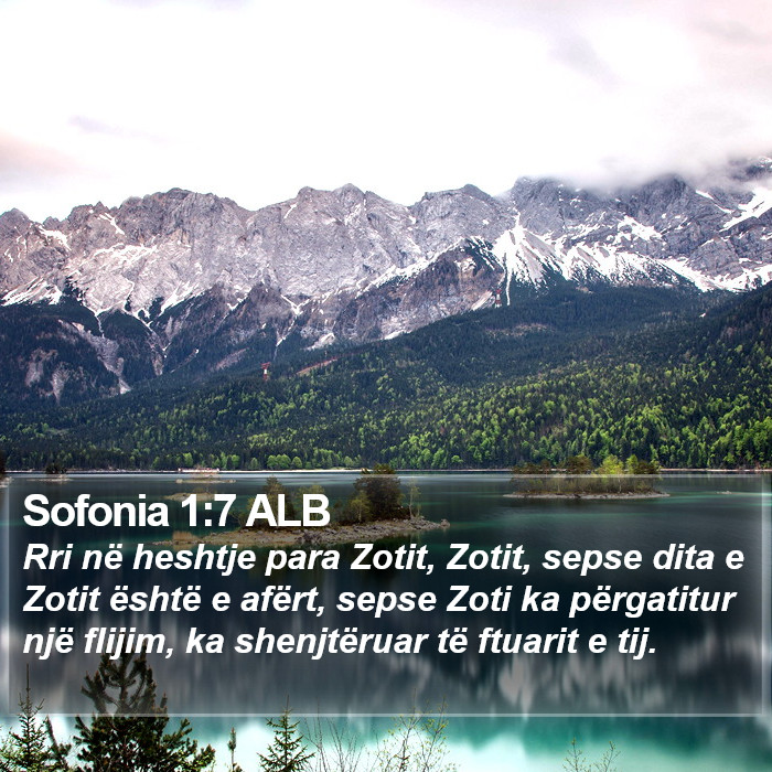 Sofonia 1:7 ALB Bible Study