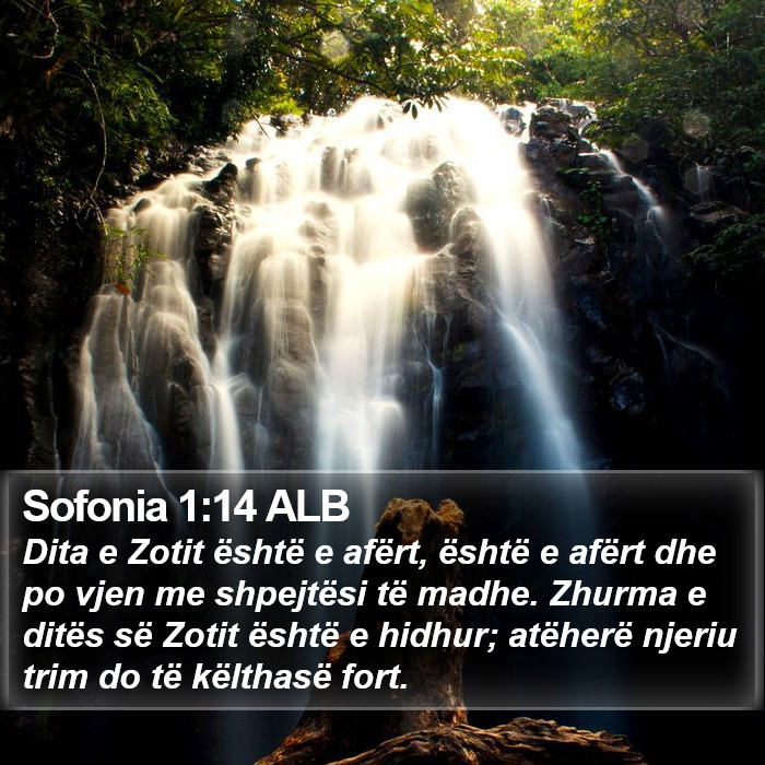 Sofonia 1:14 ALB Bible Study