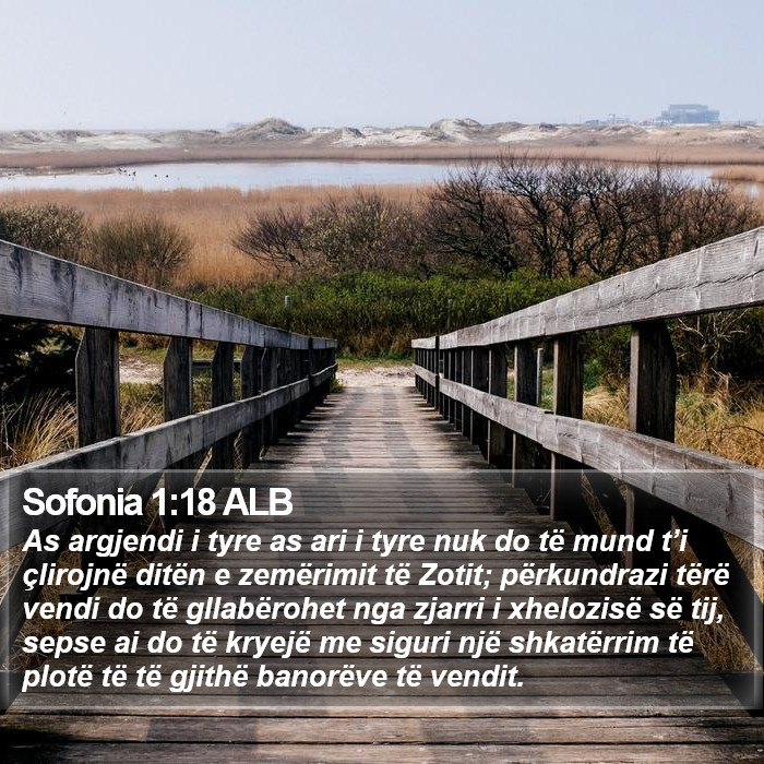 Sofonia 1:18 ALB Bible Study