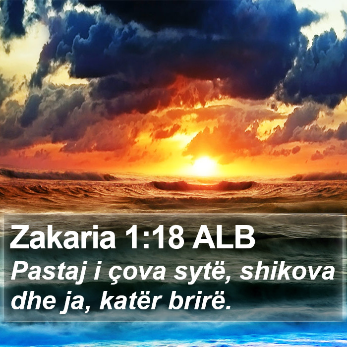 Zakaria 1:18 ALB Bible Study