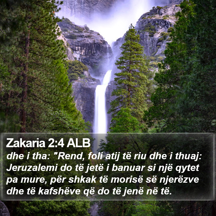 Zakaria 2:4 ALB Bible Study