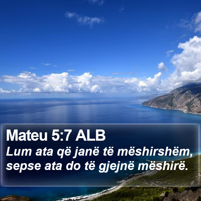 Mateu 5:7 ALB Bible Study