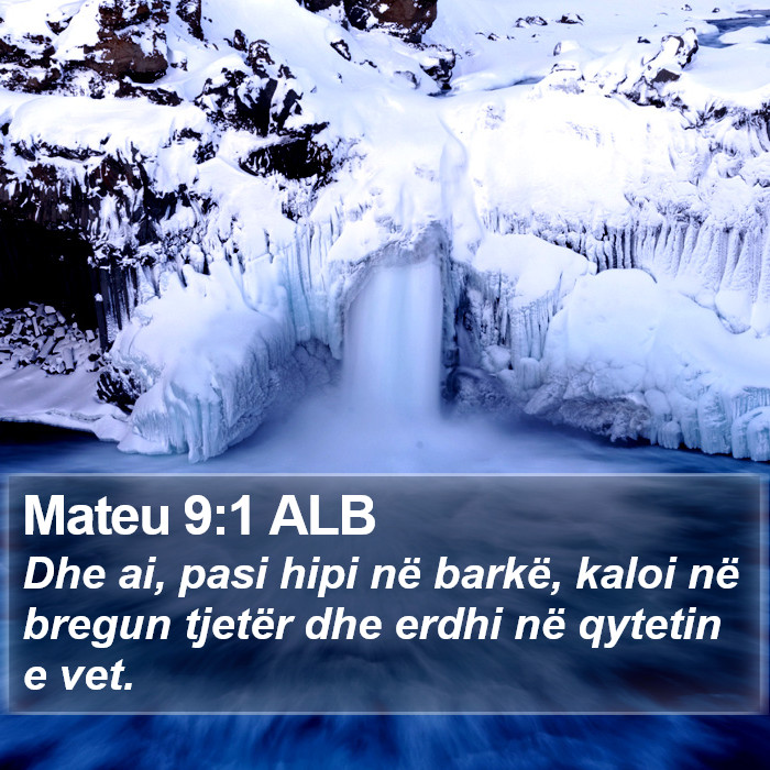 Mateu 9:1 ALB Bible Study