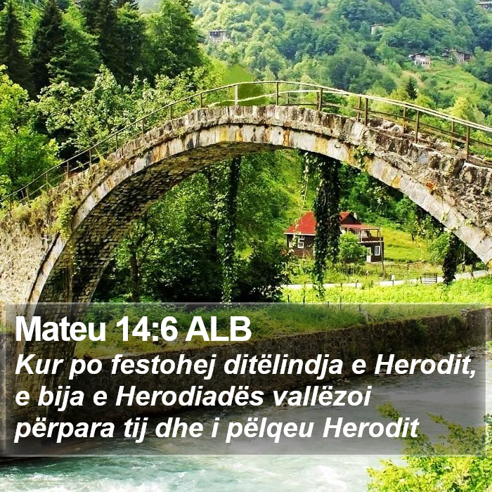 Mateu 14:6 ALB Bible Study