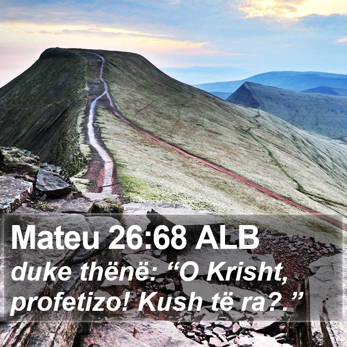 Mateu 26:68 ALB Bible Study