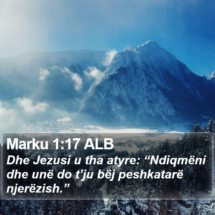 Marku 1:17 ALB Bible Study