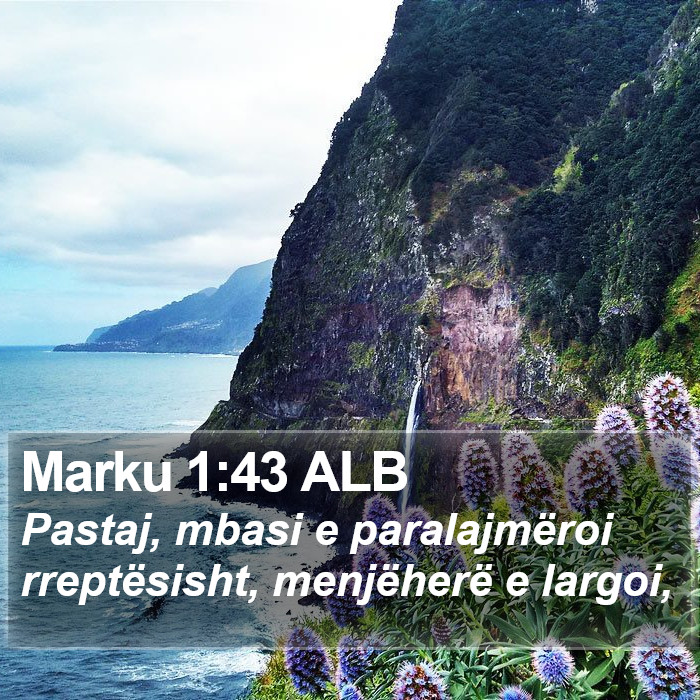 Marku 1:43 ALB Bible Study