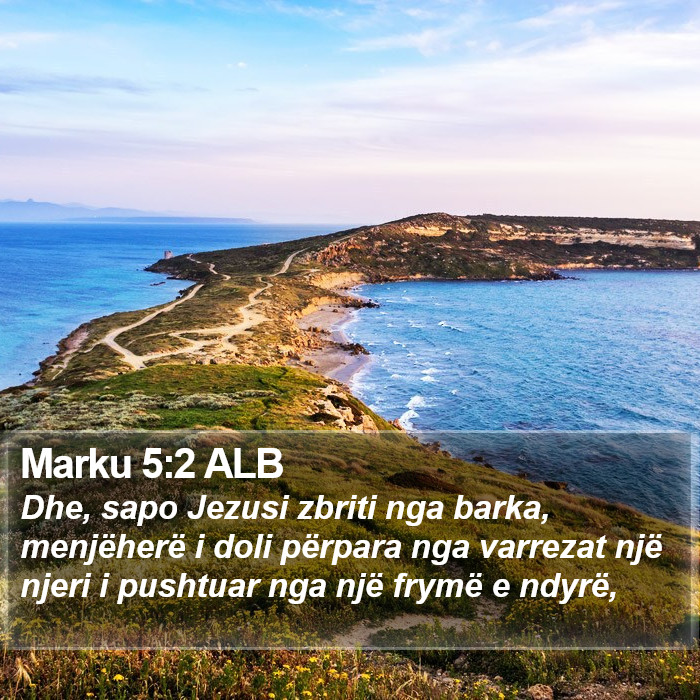 Marku 5:2 ALB Bible Study