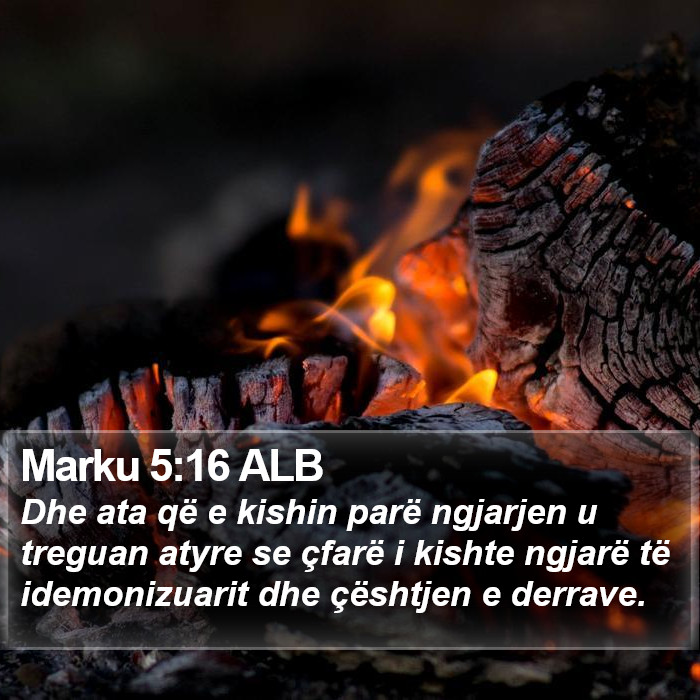 Marku 5:16 ALB Bible Study