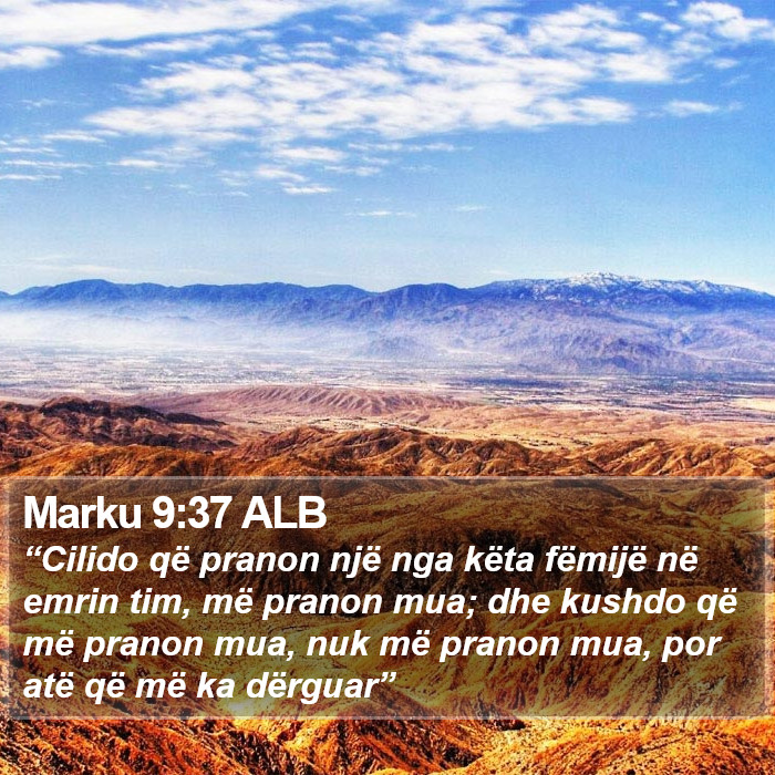 Marku 9:37 ALB Bible Study
