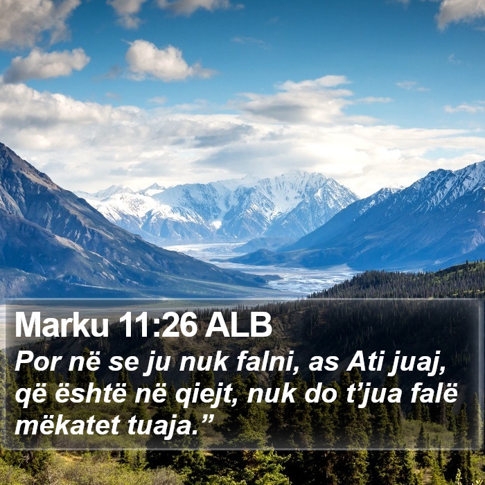 Marku 11:26 ALB Bible Study