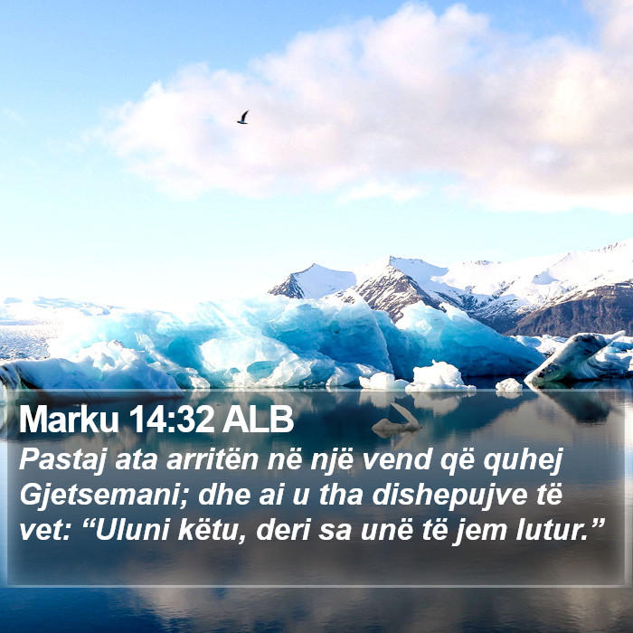 Marku 14:32 ALB Bible Study