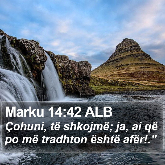 Marku 14:42 ALB Bible Study