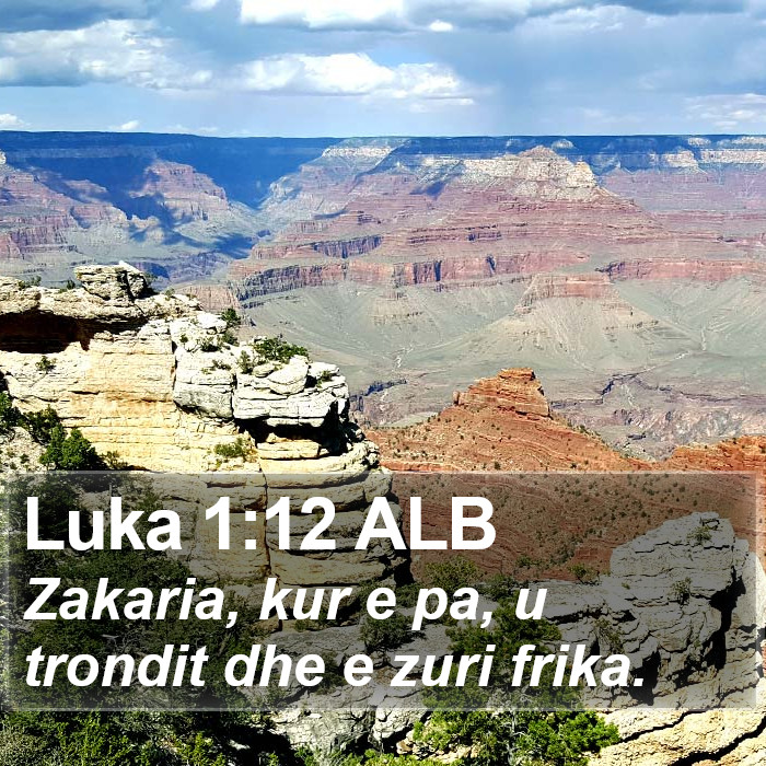 Luka 1:12 ALB Bible Study