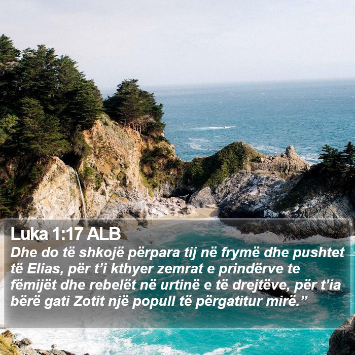 Luka 1:17 ALB Bible Study