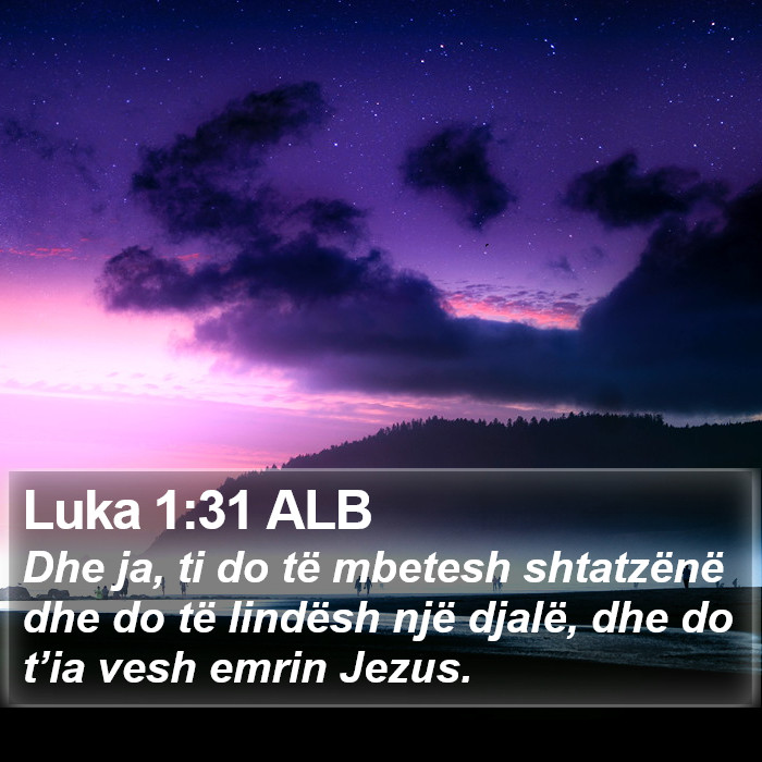 Luka 1:31 ALB Bible Study