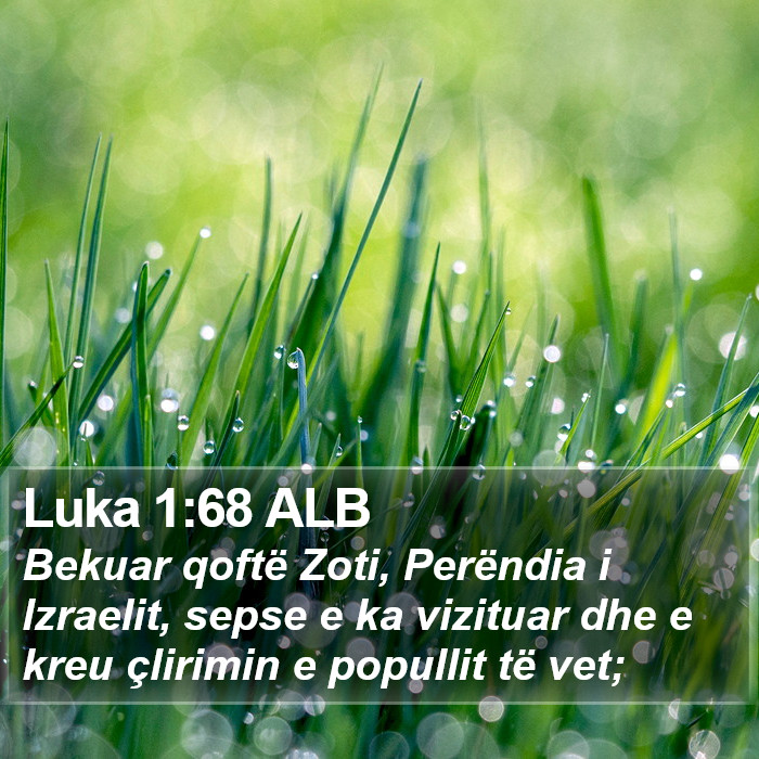 Luka 1:68 ALB Bible Study