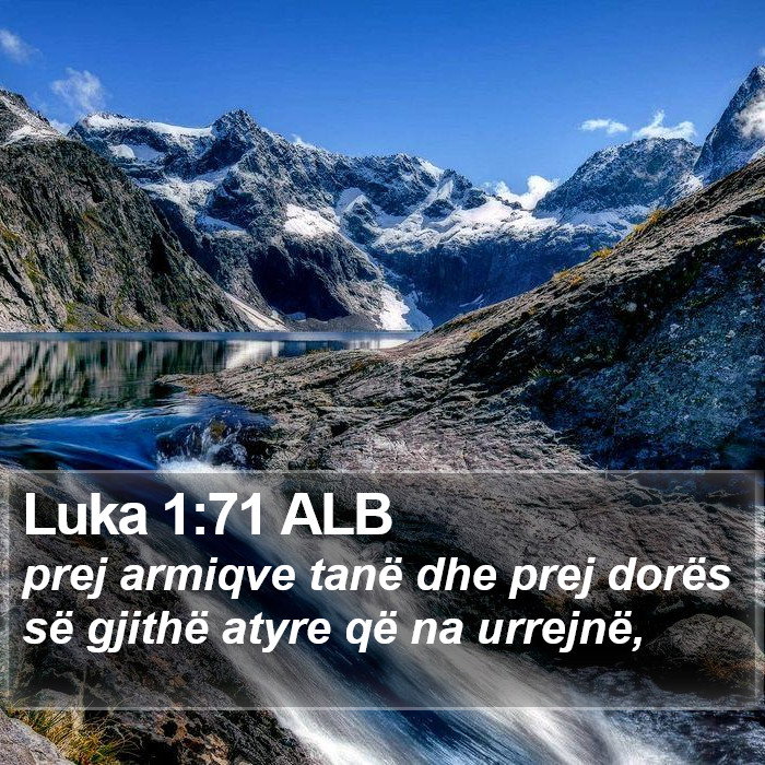 Luka 1:71 ALB Bible Study