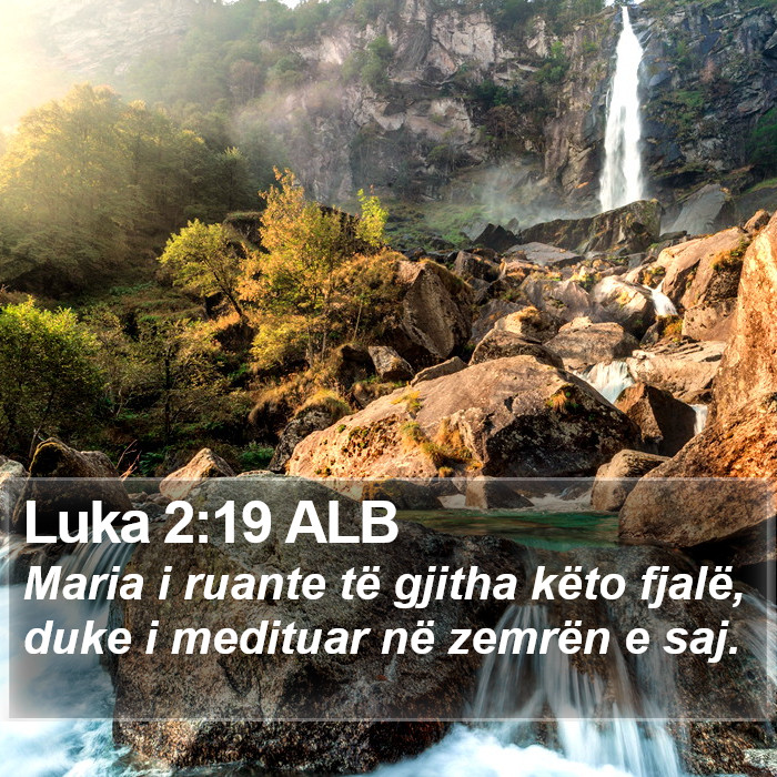 Luka 2:19 ALB Bible Study