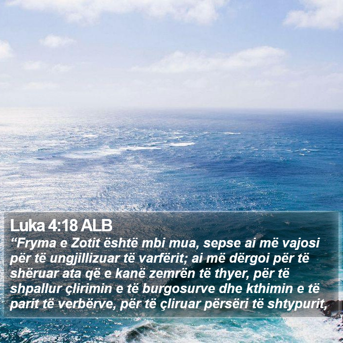 Luka 4:18 ALB Bible Study