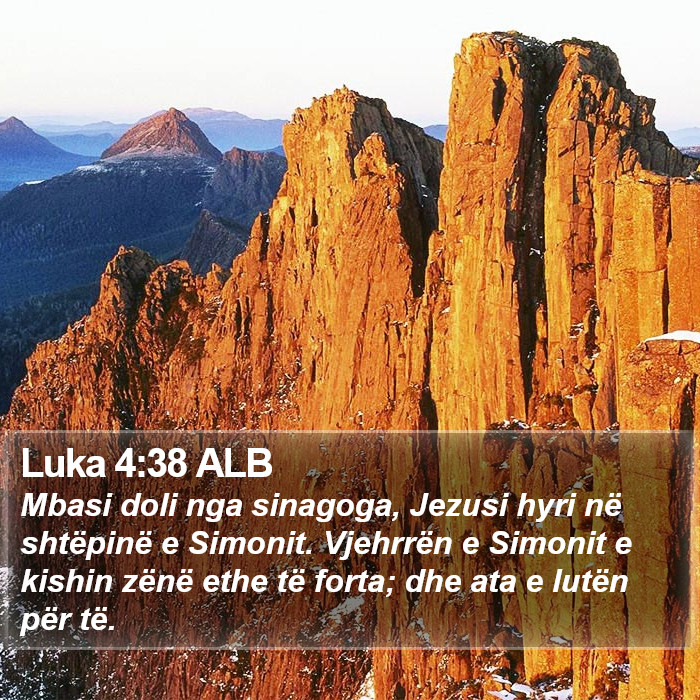 Luka 4:38 ALB Bible Study