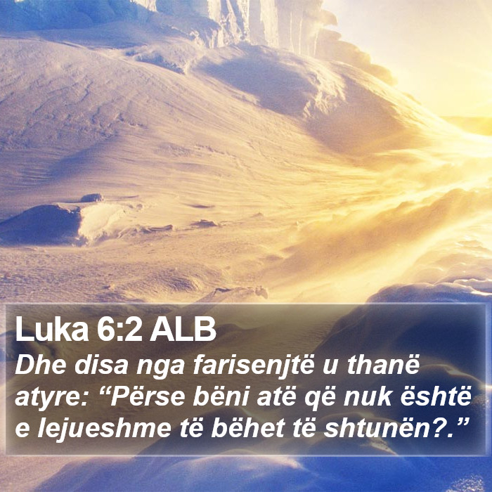 Luka 6:2 ALB Bible Study
