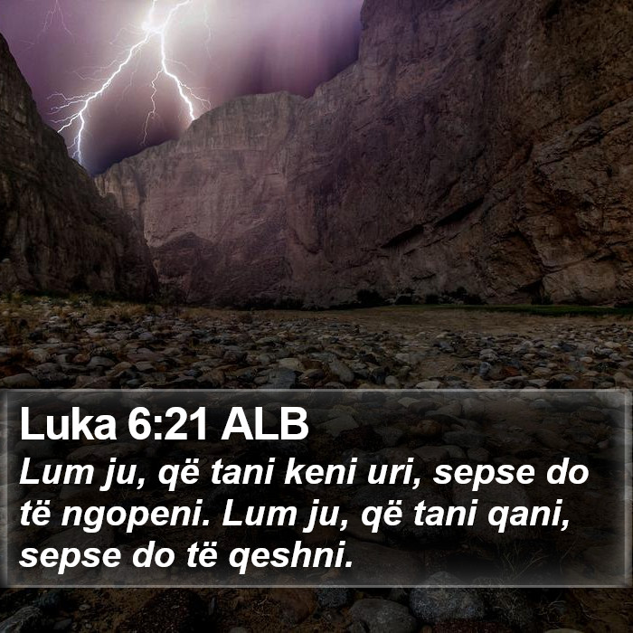 Luka 6:21 ALB Bible Study
