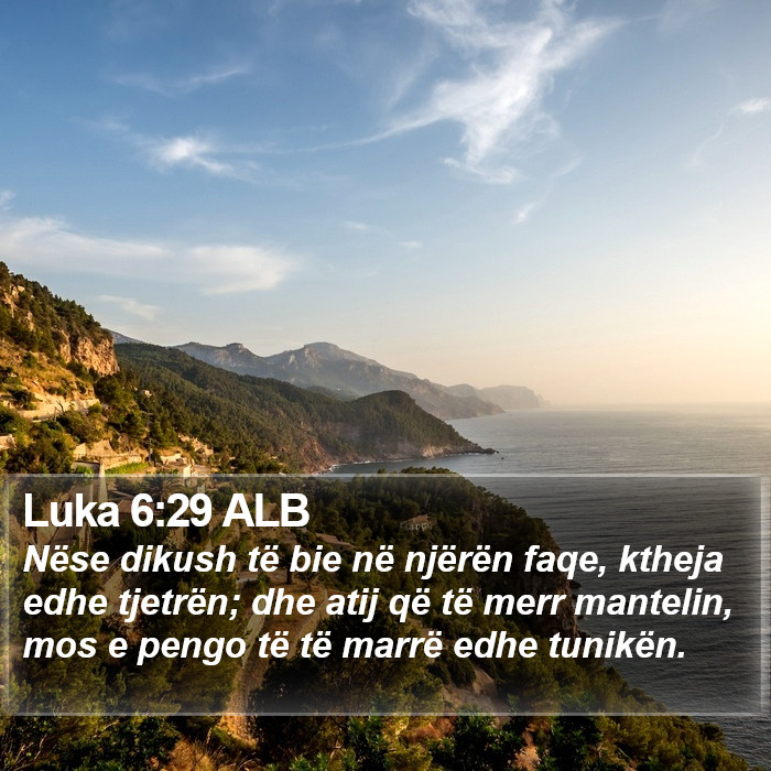 Luka 6:29 ALB Bible Study